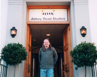 Chris Garges at Abbey Road Studios